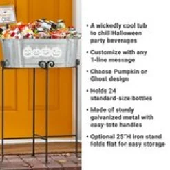 Trick-Or-Treat Beverage Tub