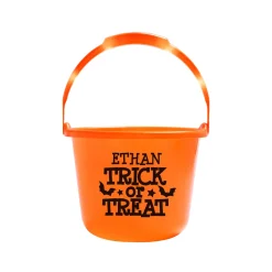 Trick Or Treat Light-Up Handle Bucket