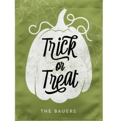 Trick or Treat Pumpkin Garden Flag