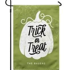 Trick or Treat Pumpkin Garden Flag