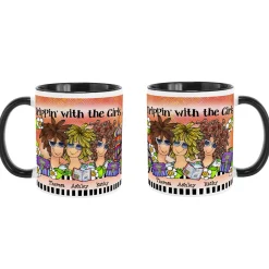 Trippin' with the Girls Mug by Suzy Toronto
