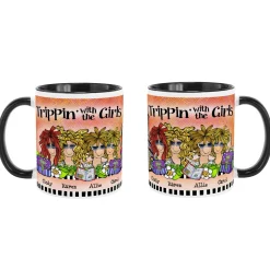 Trippin' with the Girls Mug by Suzy Toronto