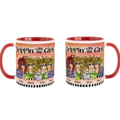 Trippin' with the Girls Mug by Suzy Toronto