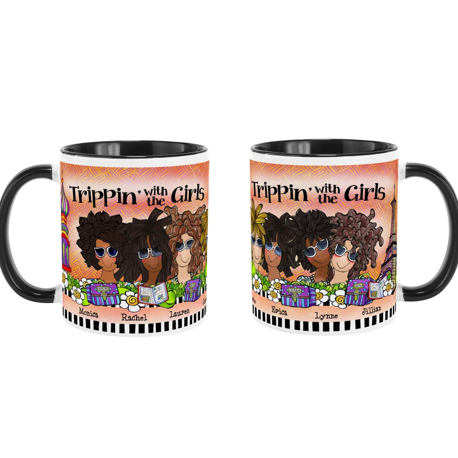 Trippin' with the Girls Mug by Suzy Toronto