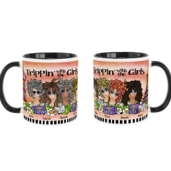 Trippin' with the Girls Mug by Suzy Toronto
