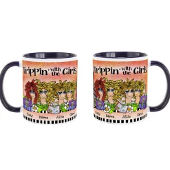 Trippin' with the Girls Mug by Suzy Toronto