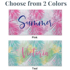 Tropical Palm Beach Towel