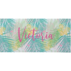 Tropical Palm Beach Towel