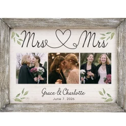 True Love Photo Barnwood Framed Art