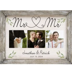 True Love Photo Barnwood Framed Art