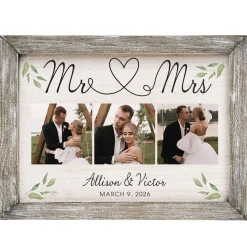 True Love Photo Barnwood Framed Art