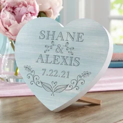 True Love Wood Heart