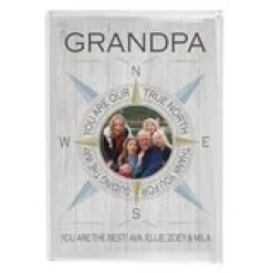 True North Photo Glass Block