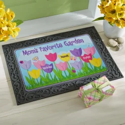 Tulip Garden Doormat