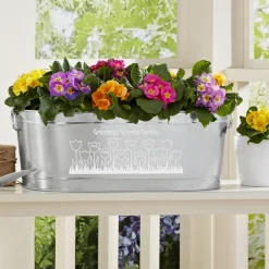 Tulip Garden Planter Tub