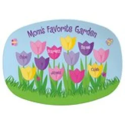 Tulip Garden Platter