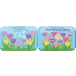 Tulip Garden Purse Mirror