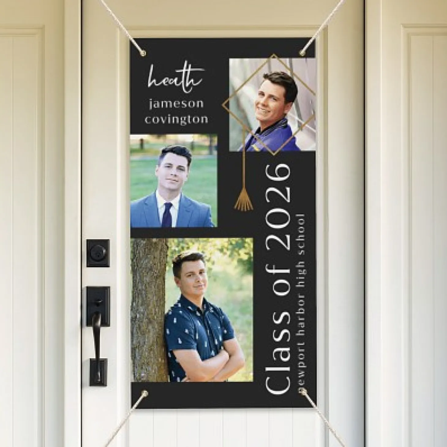 Turning the Tassel Graduation Photo Banner