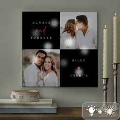TwinkleBright® LED Always and Forever Canvas