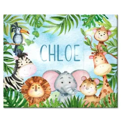 TwinkleBright® LED Animal Parade Canvas