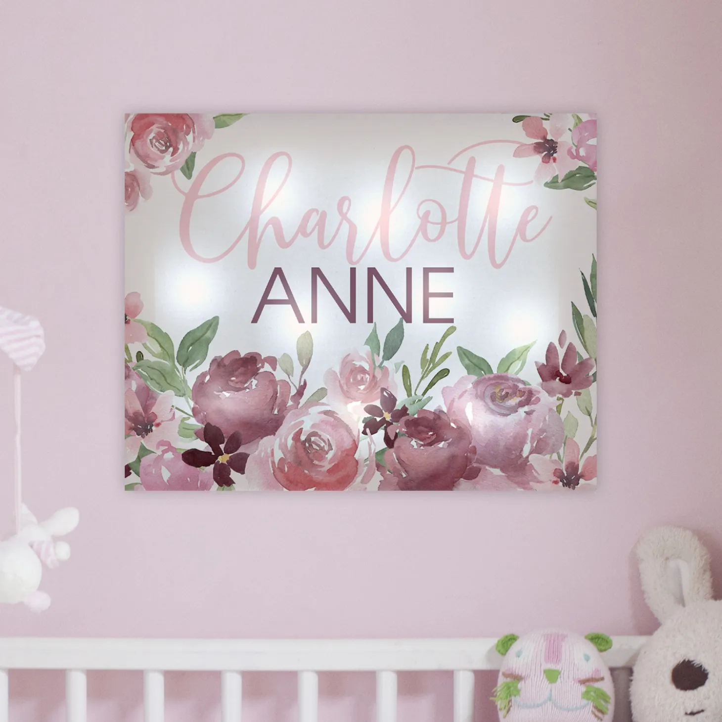 TwinkleBright® LED Flower Garden Canvas