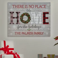TwinkleBright® LED Home for the Holidays Canvas