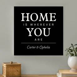 TwinkleBright® LED Home Is Where You Are Canvas