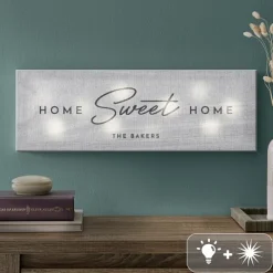 TwinkleBright® LED Home Sweet Home Canvas