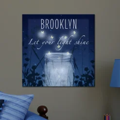 TwinkleBright® LED Let Your Light Shine Canvas