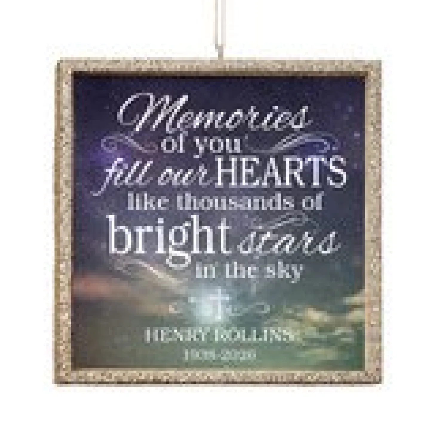 TwinkleBright® LED Memories of You Ornament