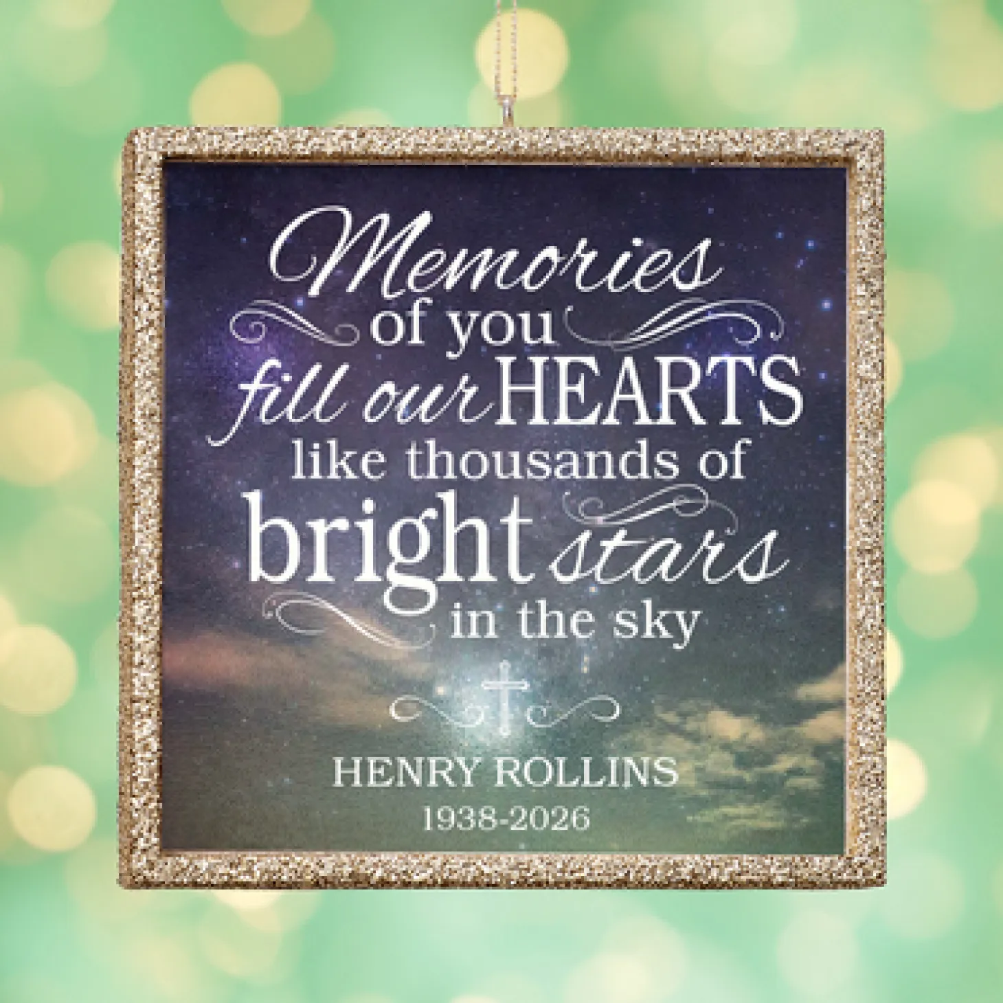 TwinkleBright® LED Memories of You Ornament