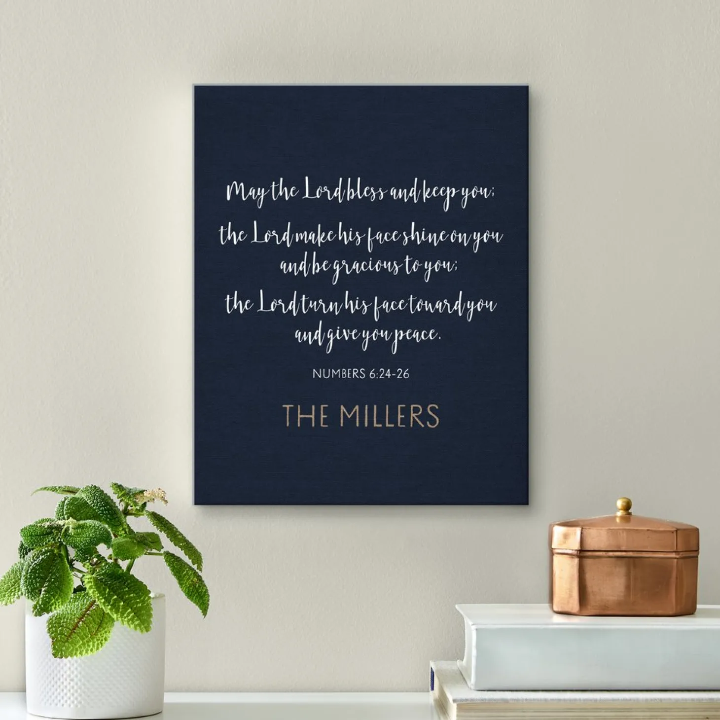 TwinkleBright® LED Numbers 6:24-26 Canvas