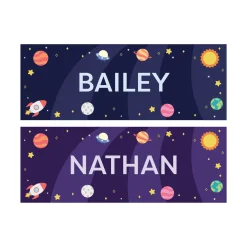 TwinkleBright® LED Outer Space Canvas