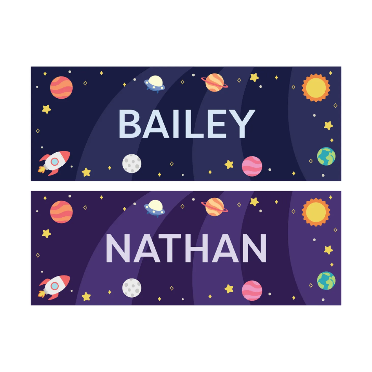 TwinkleBright® LED Outer Space Canvas