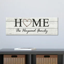 TwinkleBright® LED Rustic Home Canvas