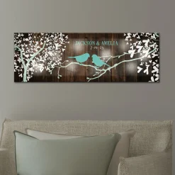 TwinkleBright® LED Sweet Lovebirds Canvas