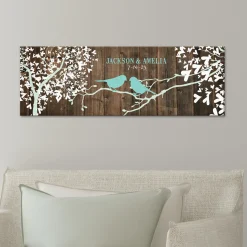 TwinkleBright® LED Sweet Lovebirds Canvas