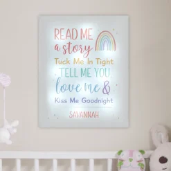 TwinkleBright® LED Tuck Me In Tight Canvas