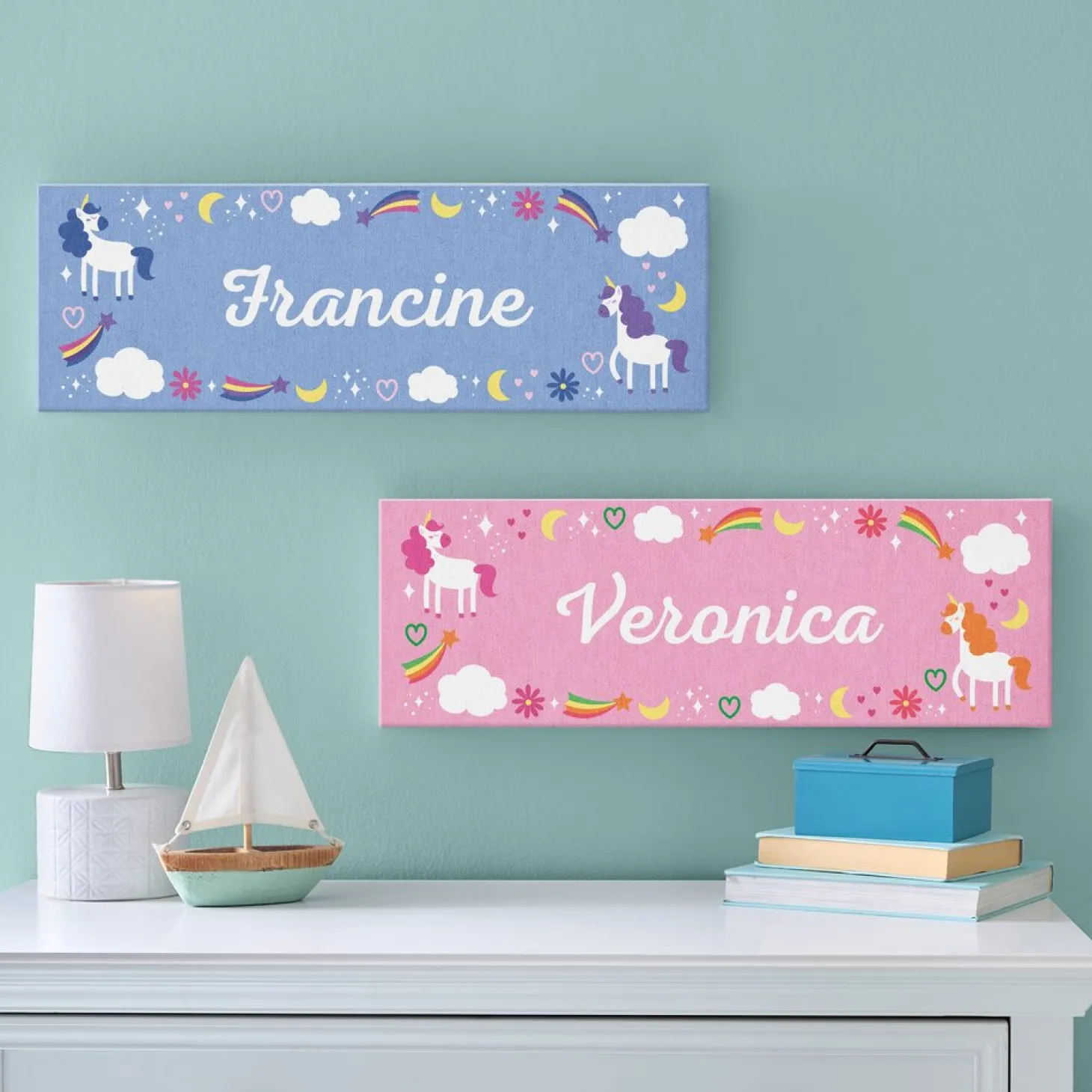 TwinkleBright® LED Unicorn Canvas