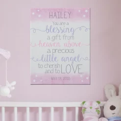 TwinkleBright® LED We Are So Blessed Canvas