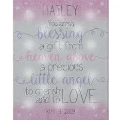 TwinkleBright® LED We Are So Blessed Canvas