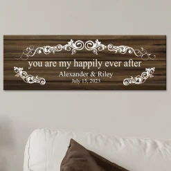 TwinkleBright® LED You Are My Happily Ever After Canvas
