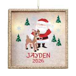TwinkleBright® Rudolph® & Friends Scenic LED Ornament