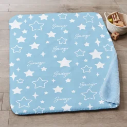 Twinkle Stars Sherpa Baby Blanket