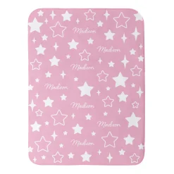Twinkle Stars Sherpa Baby Blanket