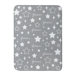 Twinkle Stars Sherpa Baby Blanket