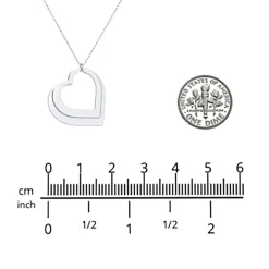 Two Hearts As One Name Necklace