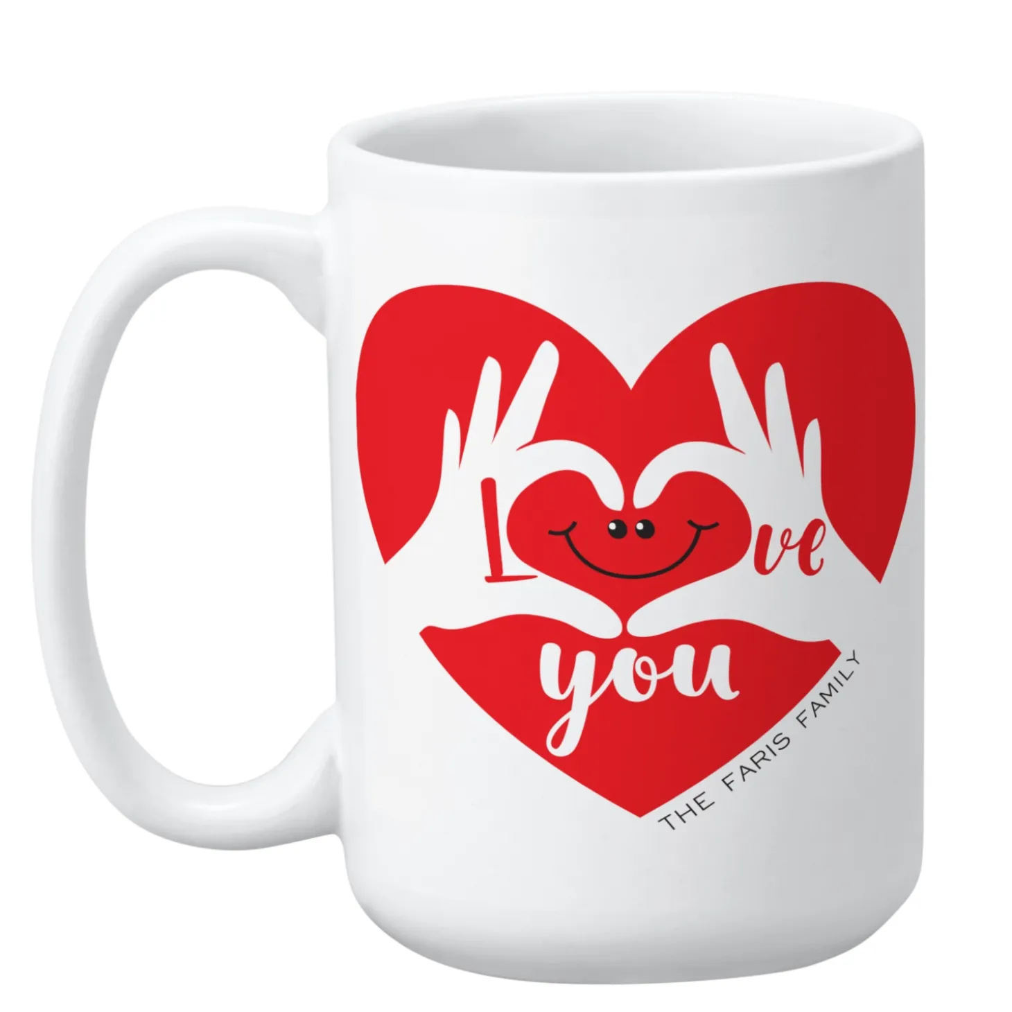 Two Hearts One Love Mug
