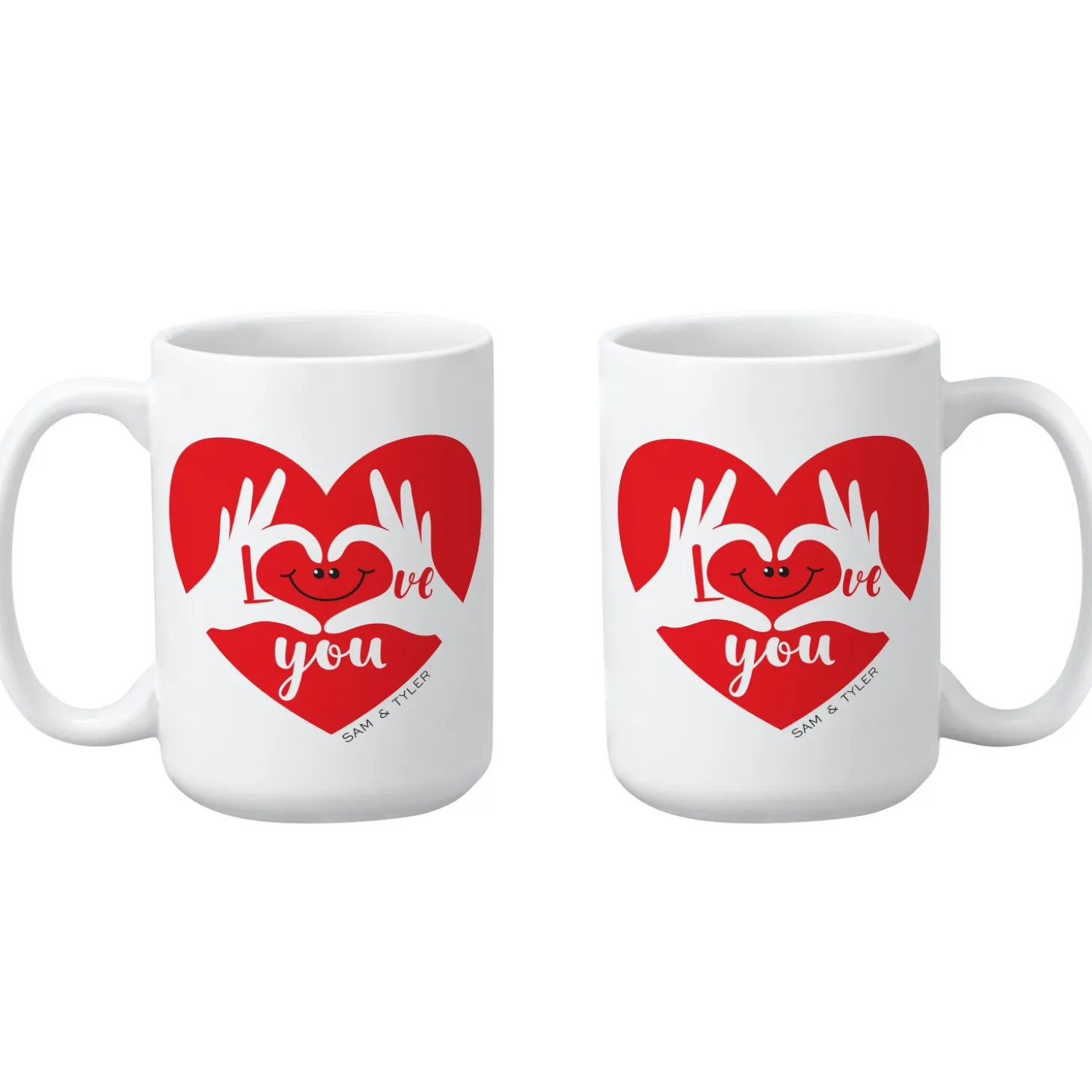 Two Hearts One Love Mug