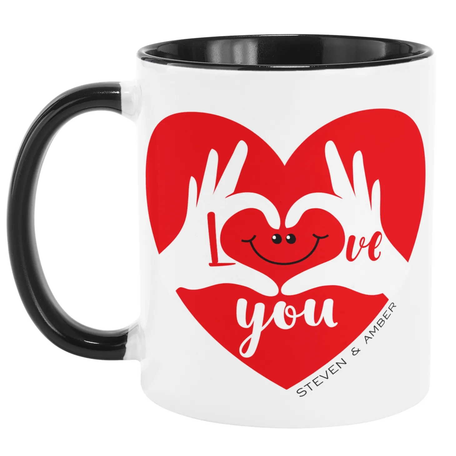 Two Hearts One Love Mug